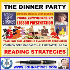 Then, try to answer the questions about the story. The Dinner Party Story Comprehension Lesson Presentation By John Dsouza
