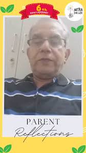 We are deeply grateful to Narayana Murthy Sir, father of Namitha, for  sharing heartfelt testimonial about our programs, webinars, and activities  at Mitra for Life. Your kind words and support mean so ...