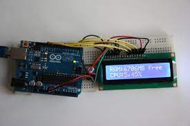 This interface could be created by displaying useful data, a menu, and ease of access. Arduino Cpu Ram Usage Monitor Lcd 5 Steps Instructables