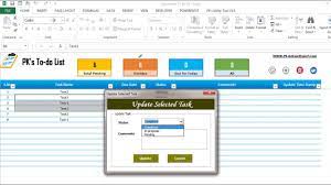 Maybe you would like to learn more about one of these? Fully Functional To Do List In Excel Pk An Excel Expert