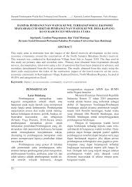 Contoh kajian kegiatan sosioekonomi masyarakat setempat. Https Ejournal Unsrat Ac Id Index Php Agrirud Article Download 23553 23210