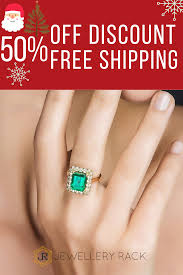 This makes shopping for her. Royal 18k Gold Color Emerald Rings For Women Jewelleryrack Personalised Gifts For Friends Daughter Gifts Best Christmas Gifts
