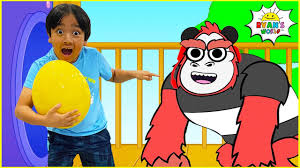 Ryan's world in roblox will offer interactive areas and activities for players, including a racetrack, a school, a city center and a fun zone, where players can challenge each other in obstacle courses. Ryan Hides The Golden Egg From King Collectors With Combo Panda Youtube