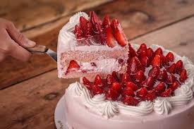 It's the perfect cake for any occasion, but especially during. Baguio S Vizco S Strawberry Shortcake Available For Delivery In Metro Manila