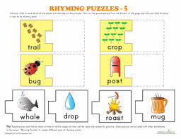 The spruce / chloe giroux it's that time of year when families celebrate the end of the harvest season by. Rhyming Words Puzzle 5 Worksheet Education Com Rhyming Words Kindergarten Phonics Worksheets Word Puzzles