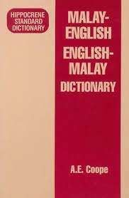 Over 1,000 english translations of malay words and phrases. Malay English English Malay Dictionary Hippocrene Standard Dictionary Coope A E 9780781801034 Amazon Com Books