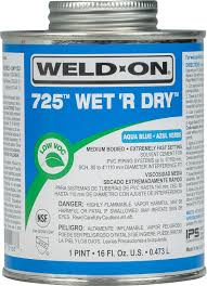 How long do you leave plaster between coats? Weld On 10166 725 Wet R Dry Medium Bodied Professional Industrial Pvc Cement Extremely Fast Setting And Low Voc Aqua Blue 1 Pint 16 Fl Oz Industrial Adhesives Amazon Com Industrial Scientific