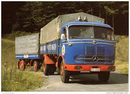 Camion Mercedes Benz Lp 334 Ca 1963 Cm 11 X 16 N 068 Camions Poids Lourds Mercedes Benz Vieux Camions Mercedes