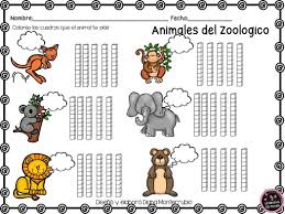 En los cuentos los animales poseen cualidades y rasgos humanos que les. Excelente Cuaderno De Para Desarrollar La Atencion Actividades Matematicas Y Grafomotricidad De Animales Del Zoologico Material Educativo