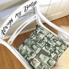 Always My Baby Custom Chair Made By Barb Upcycled Seat With Photo Custom Chair Diy Chair Concrete Diy