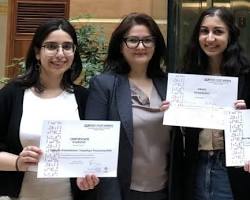 Image of Students participating in a moot court competition