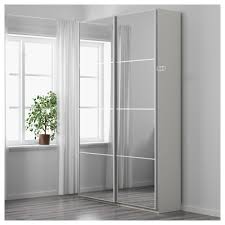 Ikea Pax Auli Sliding Mirror Door Wardrobe Novocom Top