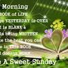 I woke up feeling good, but it would have been all the sweeter if you were here in bed by my side. 1