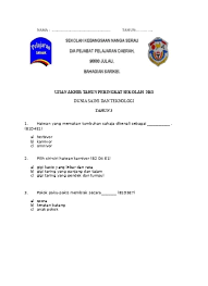 Apakah deria yang digunakan apabila mendengar muzik ? Top Pdf Peperiksaan Akhir Tahun Sains Dst Tahun 3 Sumber Pendidikan Uat Dst Tahun 3 123dok Com