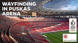 «ференц пушкаш» — футбольный стадион в будапеште, венгрия. Wayfinding In Puskas Arena On Behance