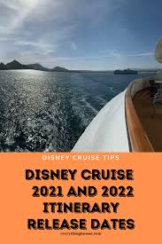 Disney Cruise 2021 And 2022 Release Date Everythingmouse Guide To Disney In 2020 Disney Cruise Itinerary Disney Cruise Disney Cruise Ships