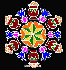 Ap, ar, py & tn. Pongal Pulli Kolam Kolam And Rangoli Designs In 2021 Rangoli Designs Kolam Designs Kolam Dots