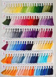 Silk Thread 50 Spools Wholesale Indian Silk Thread Art