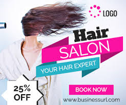 Maybe you would like to learn more about one of these? Hair Salon Ad Banner Template Online Service Ad Design Creative Ad