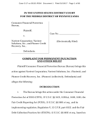 Find a loan with our simple and secure request form. Https Files Consumerfinance Gov F Documents 201701 Cfpb Navient Pioneer Credit Recovery Complaint Pdf