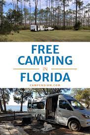 Camp gulf is one of the largest camping sites in florida. Free Rv Camping In Florida Florida Camping Free Camping Boondocking Camping