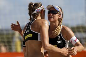 Nina betschart is a swiss professional beach volleyball player. Huberli And Betschart Battle Past Brazilian Giantkillers To Advance In Sochi