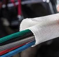 Self Wrap Braided Pet Wire Nylon Sleeve