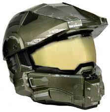 In a new blog post on the halo waypoint website, 343 outlined the different helmets players will be able to unlock and perhaps the one that . Neca Halo Master Chiefs Motorcycle Helmet Roleplay Toy Medium 57 58cm Toywiz