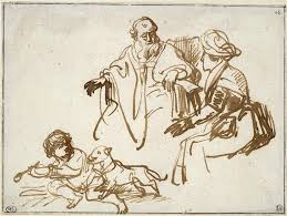 Rembrandt Le Prophete Elie Chez La Veuve A Sarepta Rembrandt Prophete Elie Elie