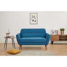 Artdeco Home Oakland Loveseat Blue Walmart Com In 2020 Love Seat Loveseat Sofa Funky Sofa