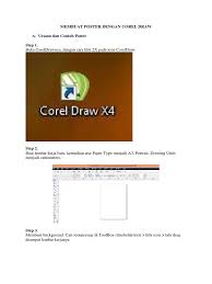 Tutorial membuat poster dengan corel draw. Membuat Poster Dengan Corel Draw