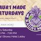 Kauai Made Craft Fair Saturdays at Kauai Shores Hotel