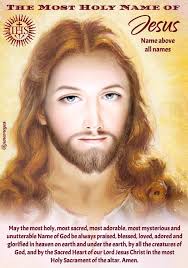 The Most Holy Name of Jesus O sweet Name of Jesus, holy above all names in  heaven and