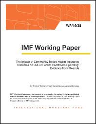Inclusive and complementary health insurance — part 2. The Impact Of Community Based Health Insurance Schemes On Out Of Pocket Healthcare Spending Evidence From Rwanda Paperback E Book For Sale