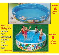 Semua mainan renang itu memang bisa mengambang di air, dan mungkin bisa membantu anak. Kolam Renang Mainan Anak Budak Kanak Child Kid Play Inflatable Portable Swimming Pool Bestway Paying Playground Babies Kids Others On Carousell