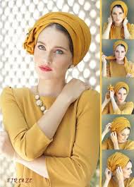 דגם פירנצה Head Scarf Styles Bandana Head Wraps Turban Style