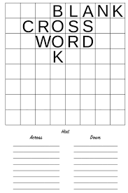 They're also excellent educational tools, allowing you to engage your students and encourage them to connect concepts with vocabulary. Blank Crossword Book 8 8 Squares 9 Across 9 Down Hints Make Your Own Crossword Puzzles Murphy Mike 9781985847842 Amazon Com Books