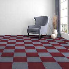 Self adhesive floor tiles red. Achim Nexus Burgundy Self Adhesive Carpet Floor Tile 12 Tiles On Sale Overstock 14290521