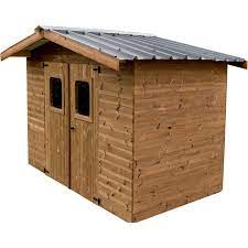 Abri De Jardin Bois Tht Habrita Tha 2421 02 T Ep 28 Mm 4 87 M Abri De Jardin Bois Abri De Jardin Toiture En Acier