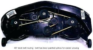 Mtd 46 Inch Deck Belt Diagram Belt Image And Picture