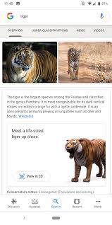 first ar objects launch in google search with 3d animals 9to5google