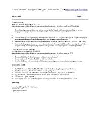 Sample Resume Example 7 - HR or training resume