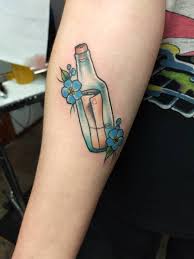 Ifk göteborg, även kallat blåvitt och änglarna, grundades 1904 och herrlaget i fotboll spelar i allsvenskan. Tradational Message In A Bottle Tattoo Bottle Tattoo Sleeve Tattoos Pieces Tattoo