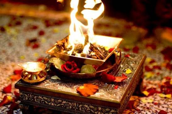 Thila Homam ceremony