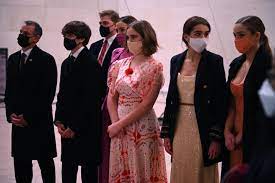 They kicked off the pledge of allegiance. Joe Biden S Granddaughters Naomi Finnegan Maisy Natalie S Inauguration Night Style