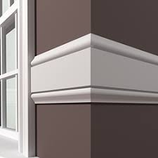 It became common to use the rail as a divider strip for paint or wallpaper to create a contrasting look. Chair Rails Archives Niece Lumber