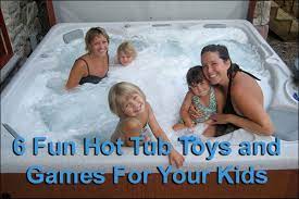 Deze jacuzzi is ook zeer geschikt voor evenementen, party's of familie/vrienden weekenden. 6 Fun Hot Tub Toys And Games For Your Kids Thermospas Hot Tubs