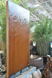 Modernes Design Fur Haus Und Garten Cortenstahl Wasserwand Www Garten Bronder Shop Com