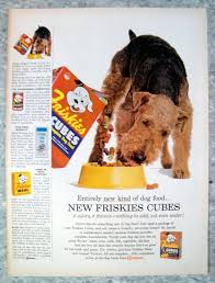 1958 Welsh Terrier Friskies Dog Food Cubes Original 13 5 Etsy Dog Food Recipes Airedale Terrier Welsh Terrier