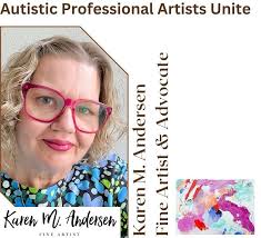Karen M Andersen, Australian Abstract Artist & Autism Advocate  (@karenmandersen) · Scarborough, QLD
